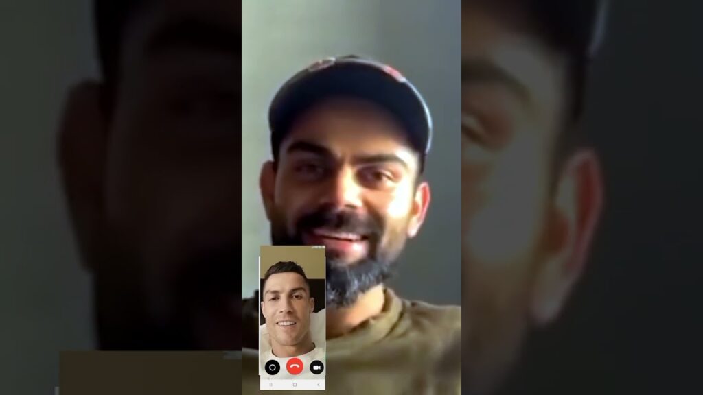 Ronaldo and Virat Kohli 🤣#shorts #ytshorts