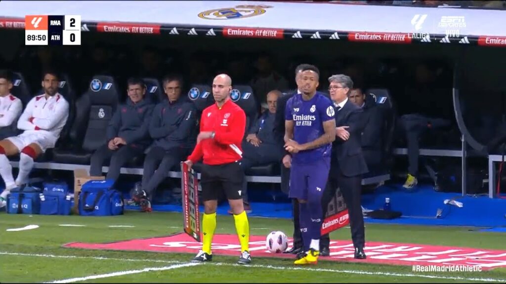 Eder Militao Returns From ACL injury vs Athletic Bilbao