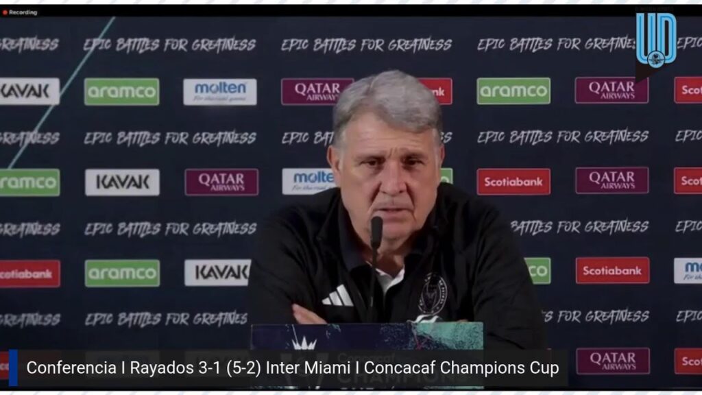 Gerardo Martino | Rayados 3-1 (5-2) Inter Miami | 4tos de vuelta | Champions Cup