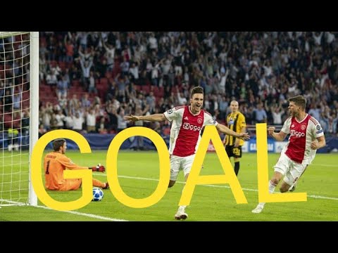 Goal Nicolas Tagliafico Ajax - AEK 2018