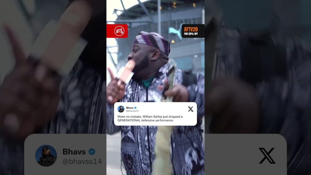 William Saliba Was A MONSTER! 💪