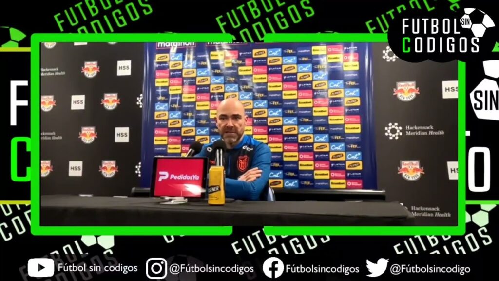 Felix Sanchez Bas DT de La Tri 🇪🇨 en Rueda de prensa después de la victoria (2-0) ante Guatemala 🇬🇹