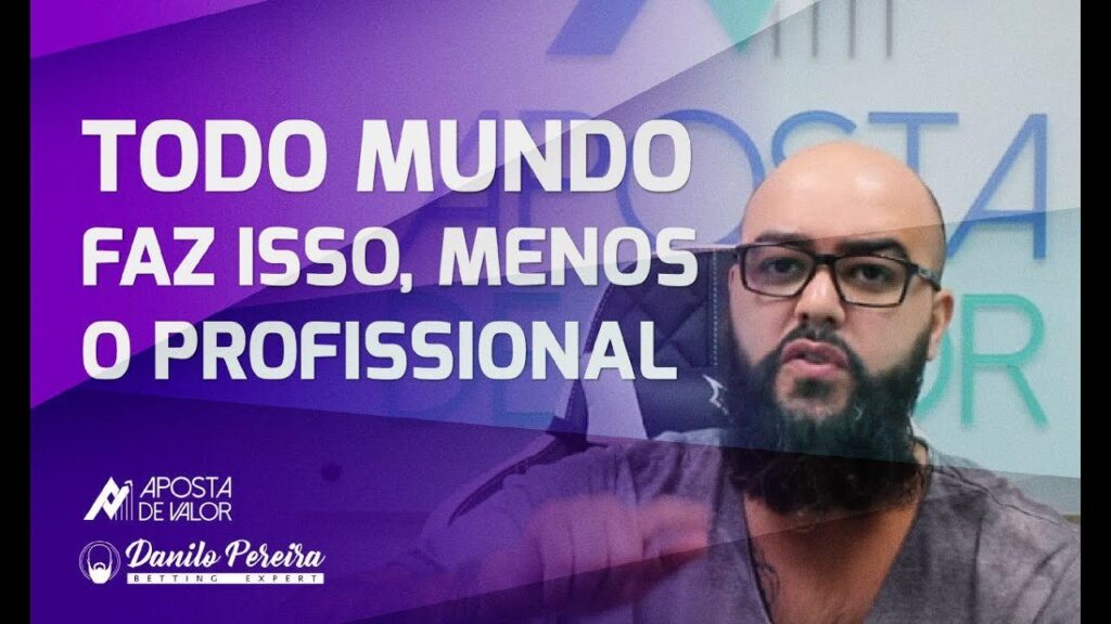 Porque todo mundo faz isso, menos os profissionais!