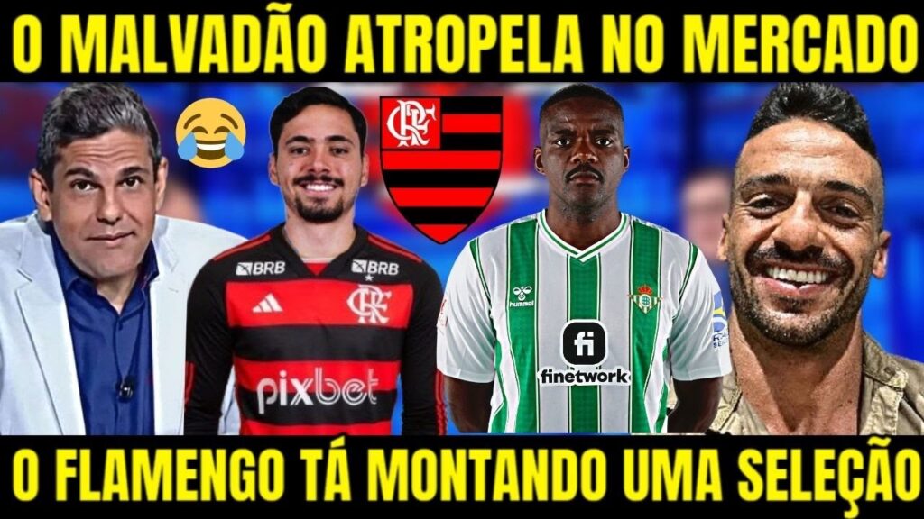 FECHOU!! BRAZ CONFIRMA NEGÓCIO! WILLIAM CARVALHO A GRANDE CONTRATAÇÃO SURPRESA! NOTÍCIAS DO FLAMENGO