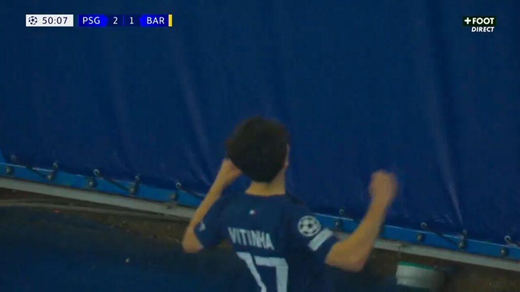 Vitinha Goal | Vitinha But | PSG vs Barcelona 2-1 Highlights Goals | UEFA Champions League