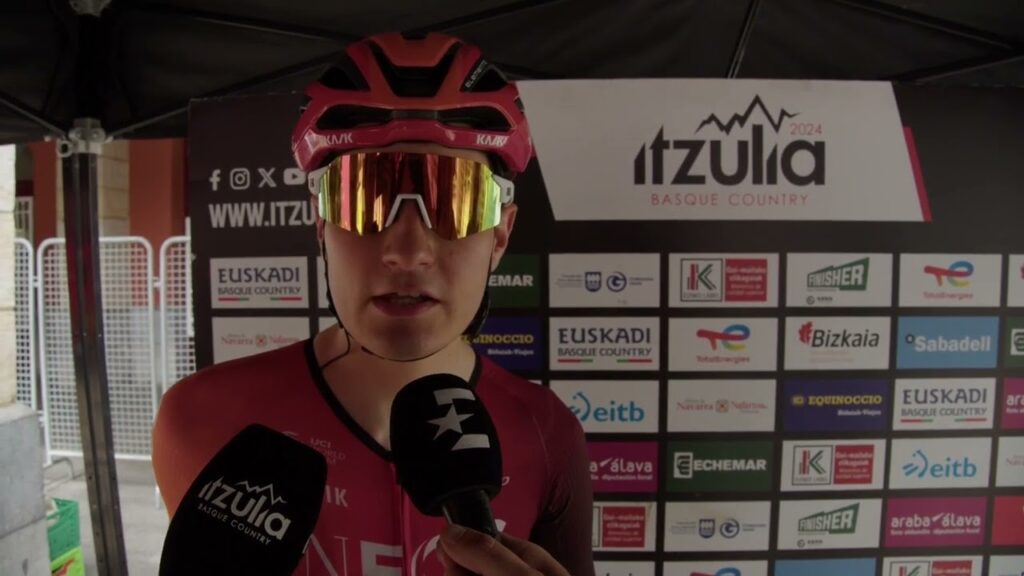 Carlos Rodriguez - Entrevista en la salida - Etapa 6 - Itzulia Basque Country 2024
