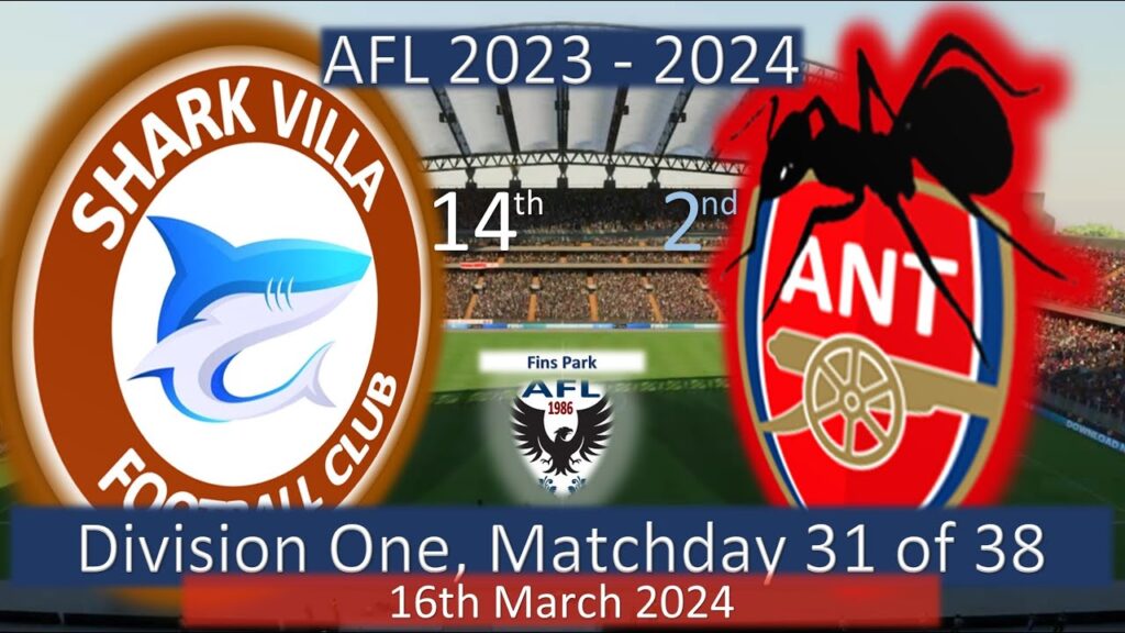 2023 - 2024 Division One MD31, Shark Villa v Ant Athletic
