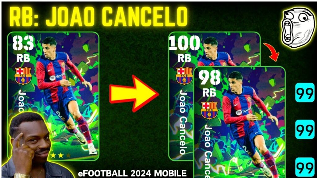 JOAO CANCELO | How To Max Train New Joao Cancelo Nominating Card Pes 2024|🥵🔥 | Efootball 2024 Mobile