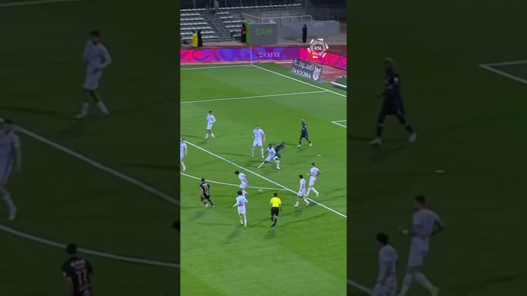 Two assists and a goal for Al Fayha’s Abdelhamid Sabiri vs Al Okhdood ⚽️🇲🇦 #yallarsl