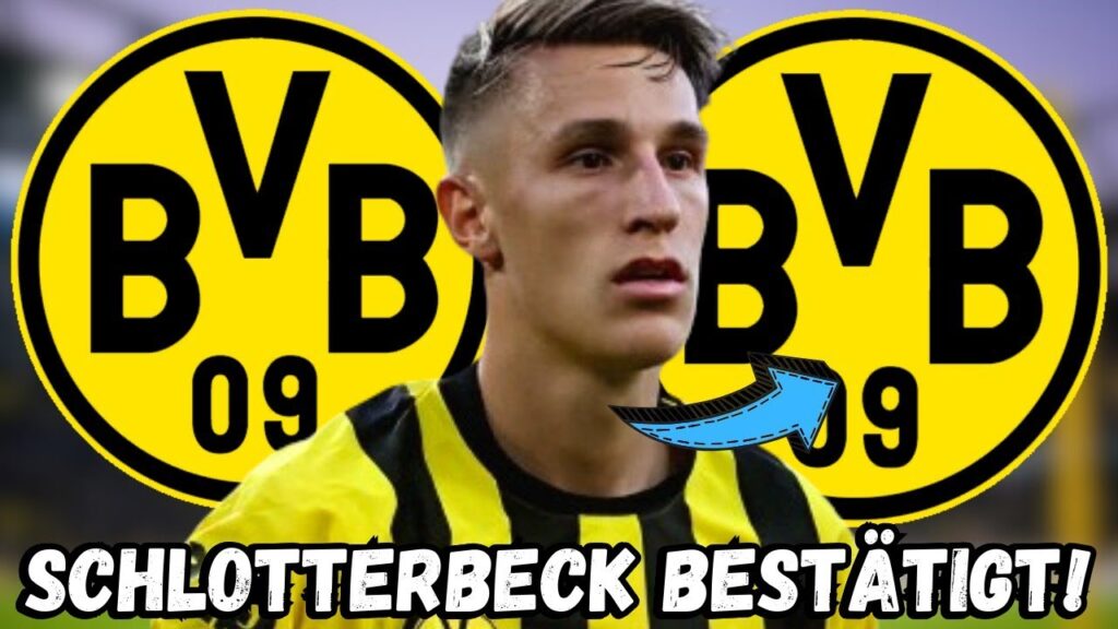 BvB: Eilmeldung! Alle überrascht! Nico Schlotterbeck hat es heute bestätigt! BvB-Neuigkeiten! #bvb