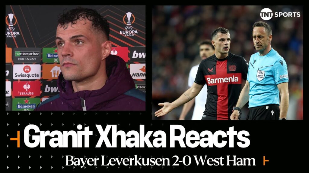 "WE BELIEVE IN OURSELVES" | Granit Xhaka | Bayer Leverkusen 2-0 West Ham | UEFA Europa League