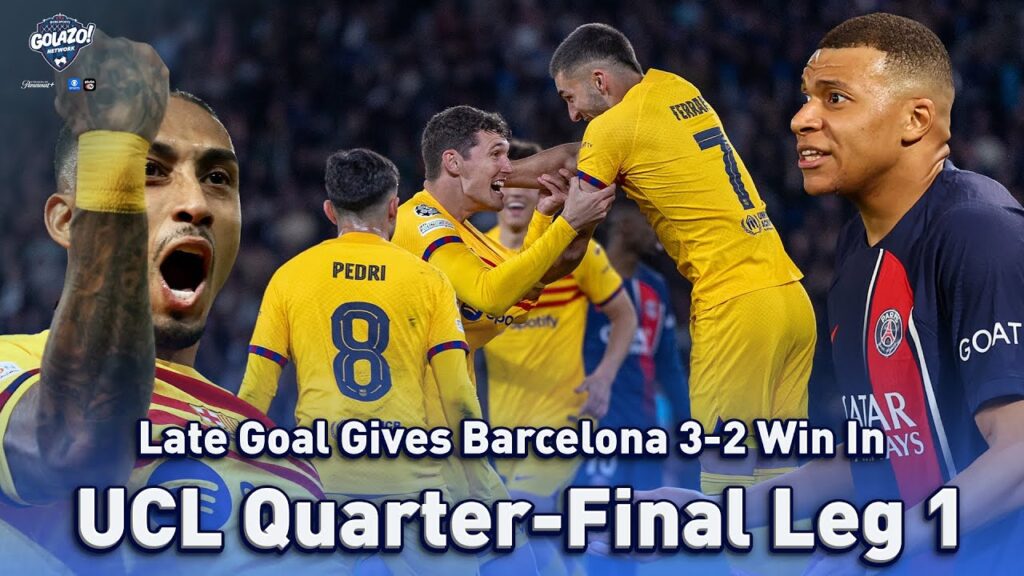Raphinha's Brace + Christensen's Header Lead Barcelona To Win Over PSG | CBS Sports Golazo