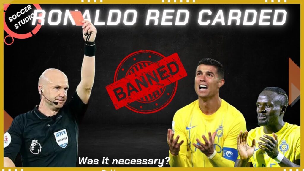 Cristiano Red Carded for Elbowing Opponent|Al Nassr vs Al Hilal|Ban and Fine follow|Saudi Super Cup