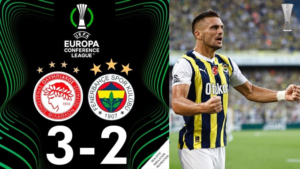 Dušan Tadić Golü | Olympiakos (3-2) Fenerbahce – Highlights/Özet | UEFA Avrupa Konferans Ligi Dušan Tadić Golü | Olympiakos (3-2) Fenerbahce - Highlights/Özet | UEFA Avrupa Konferans Ligi