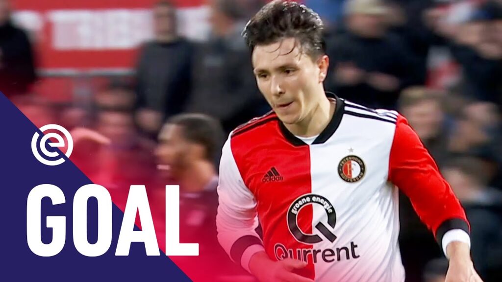 STEVEN BERGHUIS UIT DE VRIJE TRAP | Feyenoord - FC Emmen (03-03-2019) | Goal