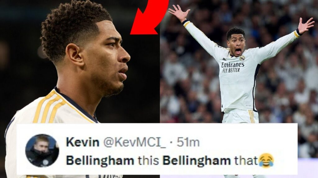FOOTBALL WORLD REACT TO JUDE BELLINGHAM VS MANCHESTER CITY | JUDE BELLINGHAM REACTIONS