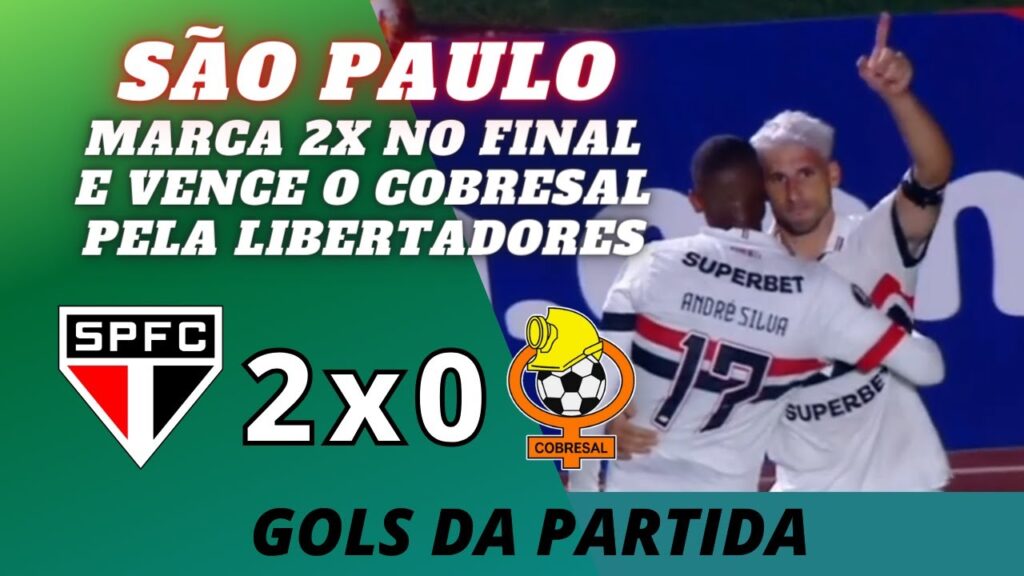 TRICOLOR PAULISTA vence no sufoco | SÃO PAULO 2 x 0 COBRESAL | GOLS RÁDIO BANDEIRANTES-ROGÉRIO ASSIS