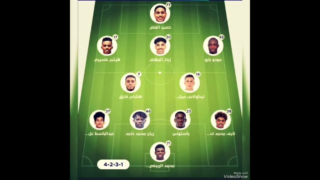 تشكيل أهلي جدة امام جدة الدوري السعودي الدرجة الاولى