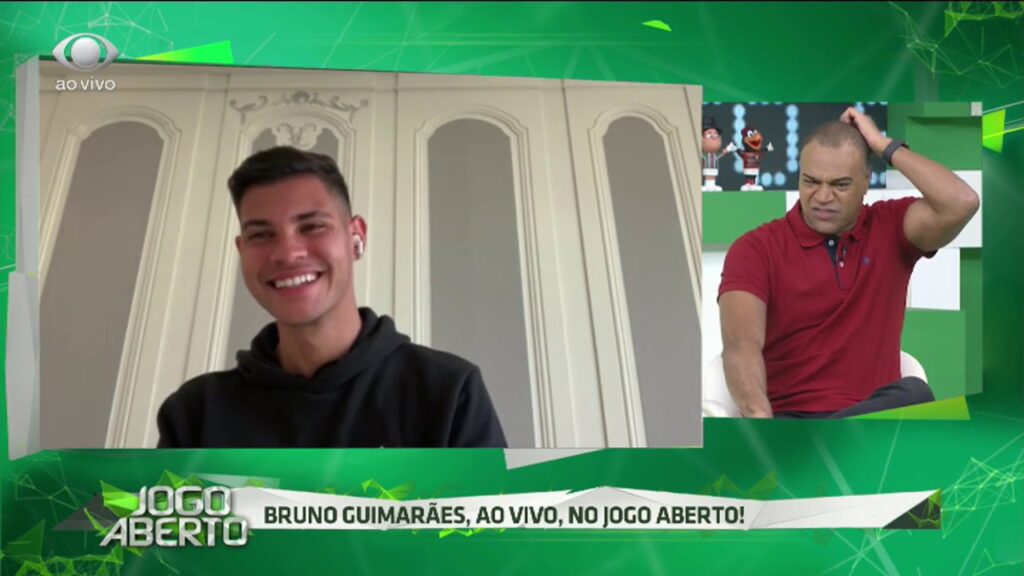 DENILSON MANDA A LETRA PARA BRUNO GUIMARÃES: As francesas... Papai! | JOGO ABERTO