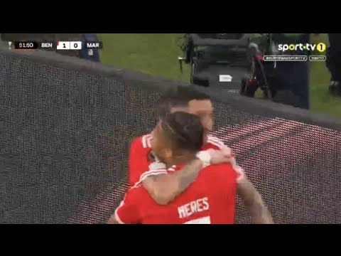 Gol de Ángel Di María, Benfica vs Marsella (2-0) Todos los goles y resumen ampliado