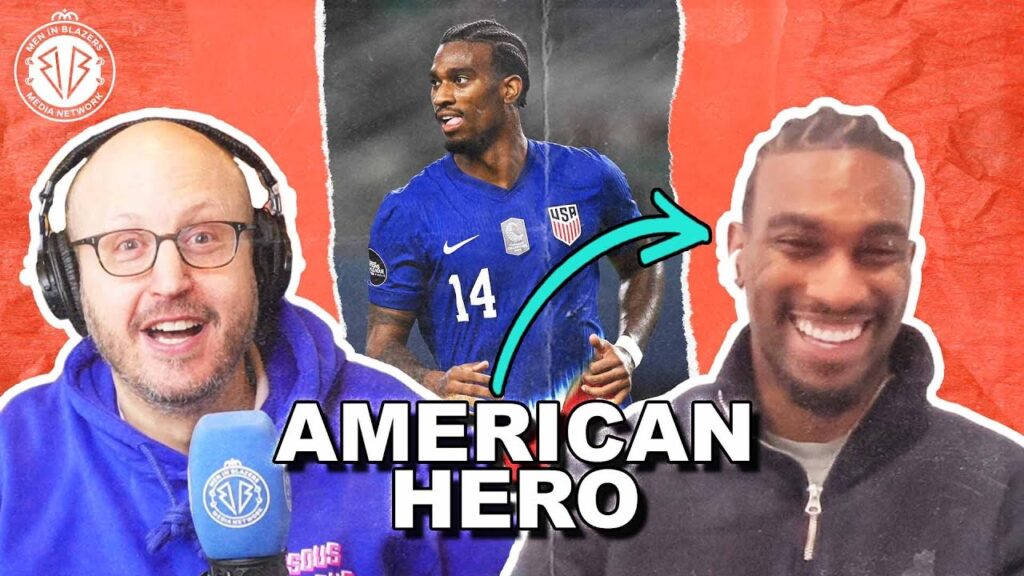 Haji Wright says he's "still hungry for more success” | Men in Blazers Exclusive Interview