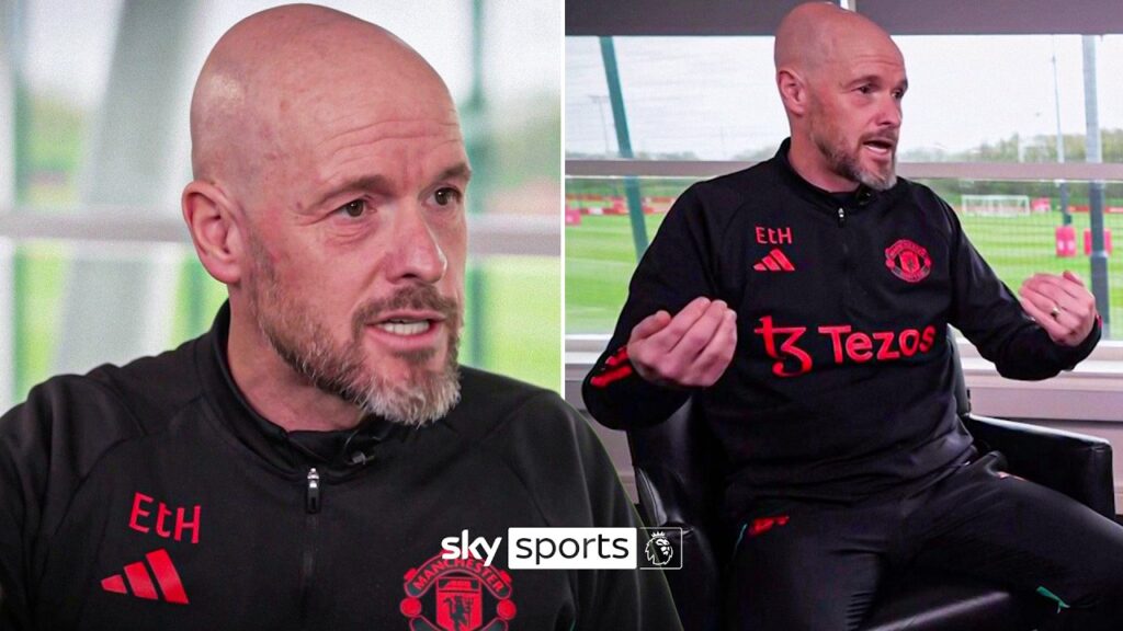"I see the potential!" 📈 | Erik ten Hag says he feels 'very positive' about Man United's future