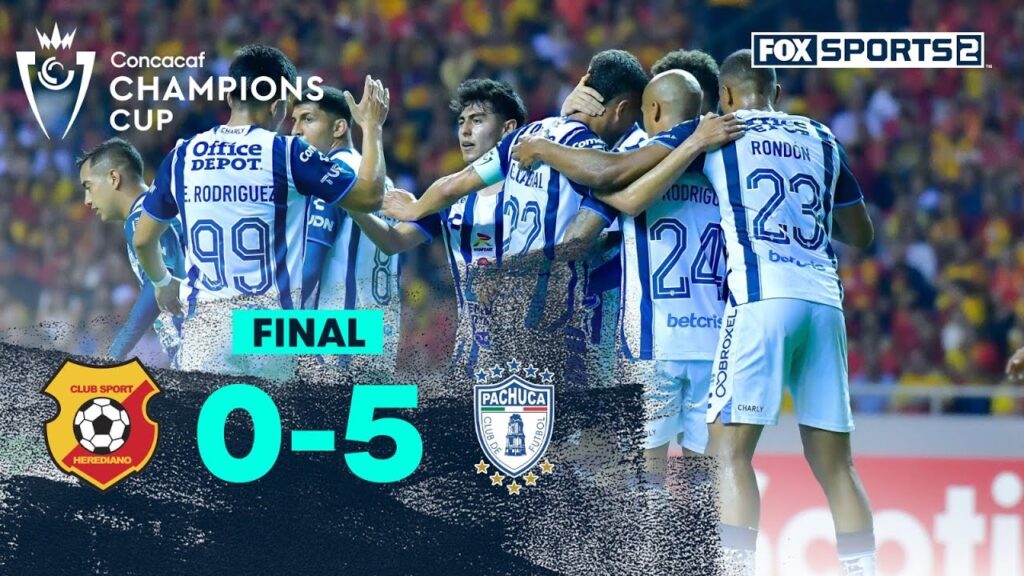¡La noche de Rondón y Pachuca Golea! | Herediano 0 - 5 Pachuca | Concacaf Champions Cup