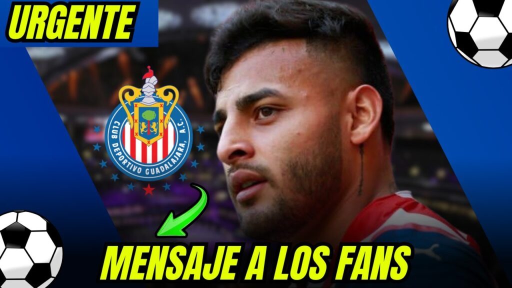 ¡ALEXIS VEGA ENVÍA MENSAJE A LA HINCHA DE CHIVAS Y MUESTRA INSATISFACCIÓN CON LAS CRÍTICAS!