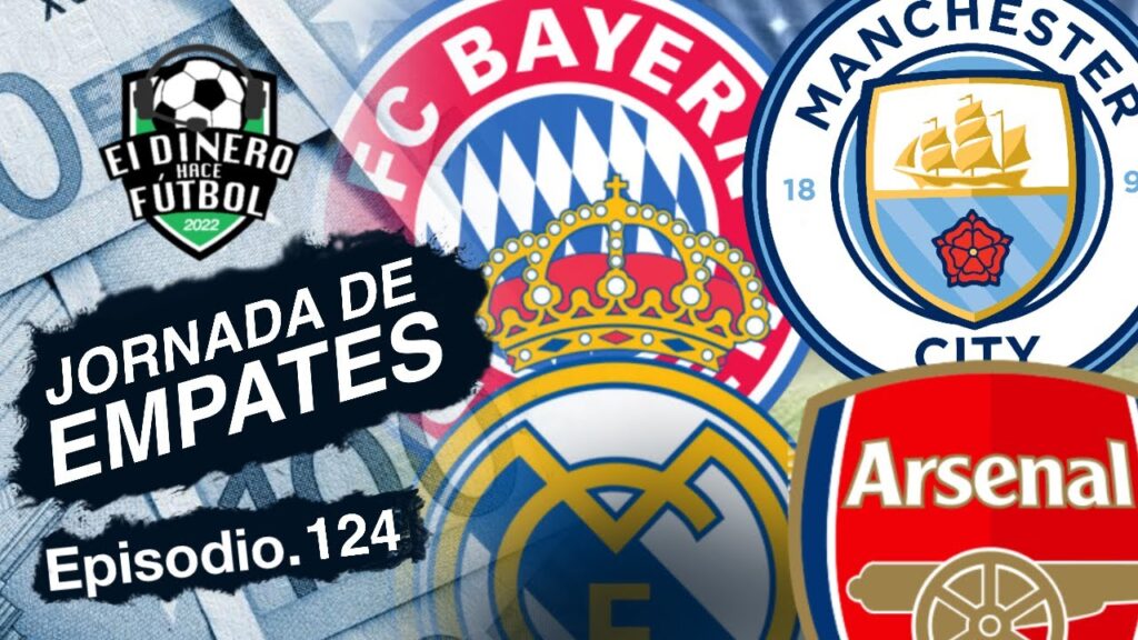 REAL MADRID Y MANCHESTER CITY IGUALAN EN EL BERNABÉU / BAYERN Y ARSENAL TAMPOCO SE TOMAN VENTAJA.