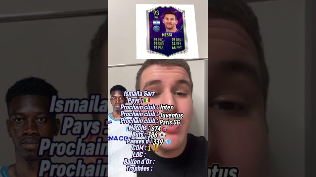 Je FAIS la SUITE de la CARRIÈRE de Ismaïla Sarr 🇸🇳