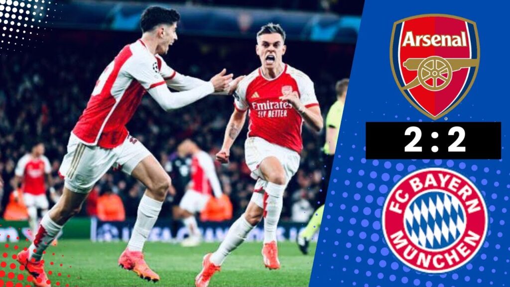 Arsenal Vs. Bayern Munich 2-2 Draw At Emirates Stadium! Trossard Saves Arsenal Arsenal Vs. Bayern Munich 2-2 Draw At Emirates Stadium! Trossard Saves Arsenal