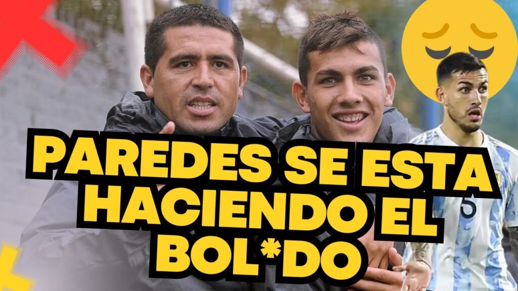 LEANDRO #PAREDES NO QUIERE VOLVER a #BOCA JUNIORS sigue en EUROPA hasta el FIN de SU CARRERA