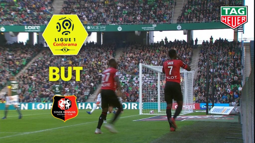 But Ismaila SARR (34') / AS Saint-Etienne - Stade Rennais FC (1-1)  (ASSE-SRFC)/ 2018-19