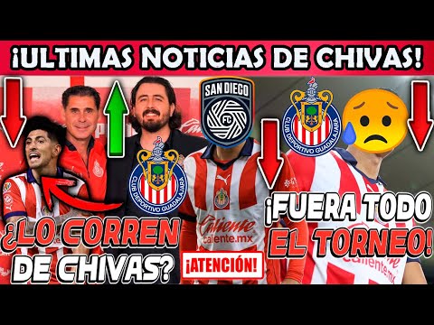 🔥🐐 ULTIMA HORA CHIVAS DA A CONOCER DURA BAJA POR LESI0N! DEFINEN FUTURO DEL POCHO? SE VA DE CHIVAS! 🔥🐐 ULTIMA HORA CHIVAS DA A CONOCER DURA BAJA POR LESI0N! DEFINEN FUTURO DEL POCHO? SE VA DE CHIVAS!