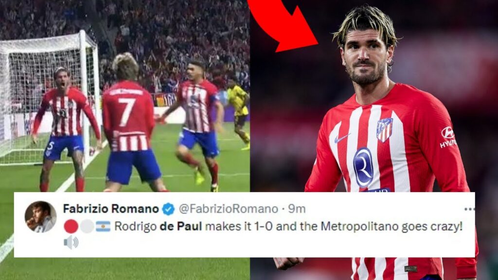 FOOTBALL WORLD REACT TO RODRIGO DE PAUL GOAL VS DORTMUND | ATLETICO MADRID VS DORTMUND REACTIONS FOOTBALL WORLD REACT TO RODRIGO DE PAUL GOAL VS DORTMUND | ATLETICO MADRID VS DORTMUND REACTIONS
