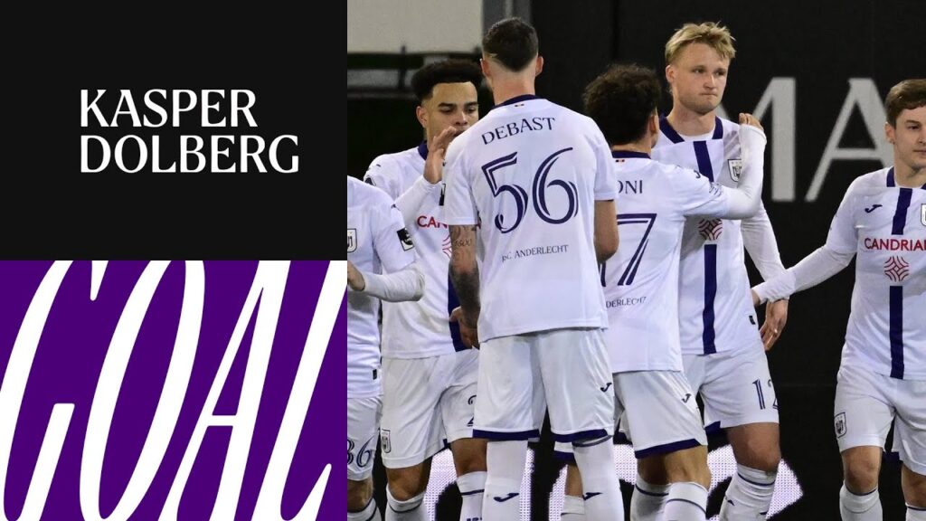 RWDM - RSC Anderlecht: Dolberg 0-3 | 2023-2024