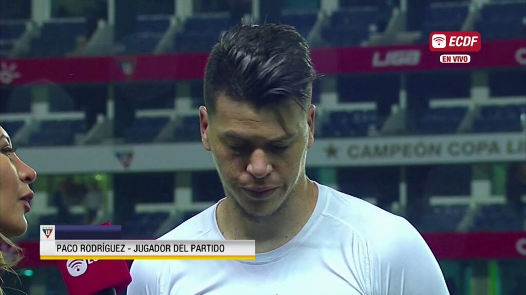 Carlos Rodríguez - jugador del partido LDUQ vs Aucas Copa Ecuador