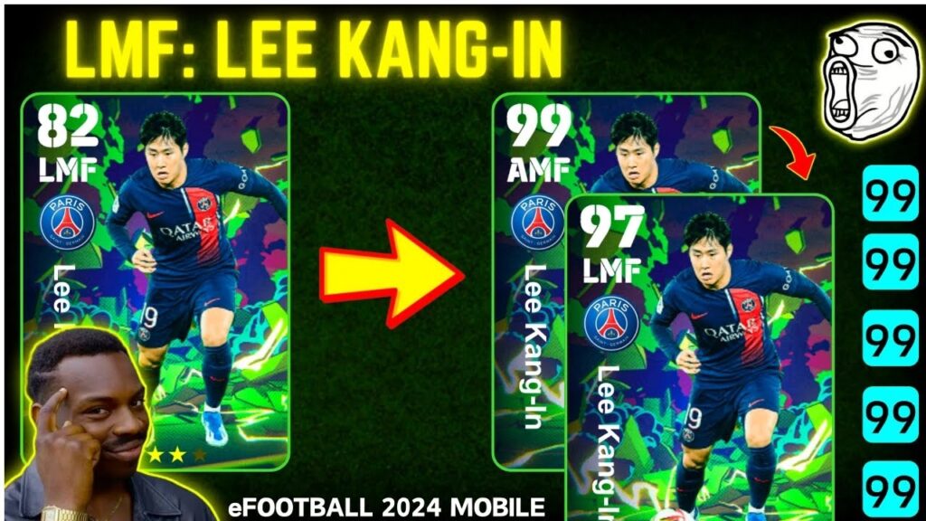 LEE KANG-IN | How To Max Train Nominating Lee Kang-In |🔥💯| Pes 2024 | Efootball 2024 Mobile