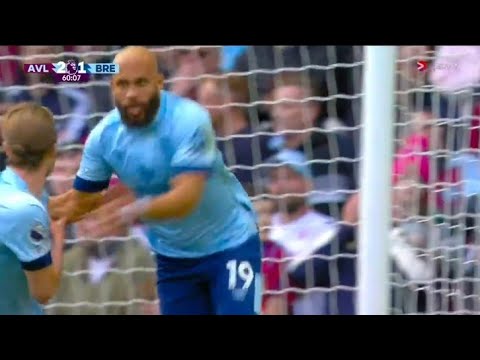 Bryan Mbeumo Goal, Aston Villa vs Brentford (3-3) All Goals and Extended Highlights