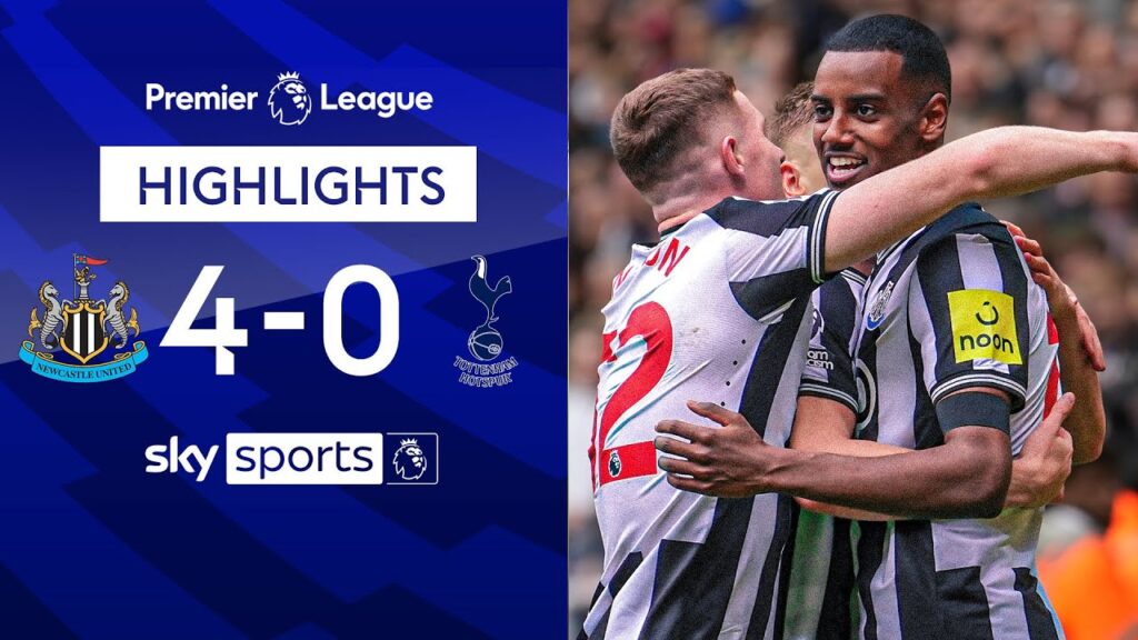 Isak strikes TWICE in comfortable win! ๐ฅ | Newcastle 4-0 Tottenham | Premier League Highlights Isak strikes TWICE in comfortable win! ๐ฅ | Newcastle 4-0 Tottenham | Premier League Highlights
