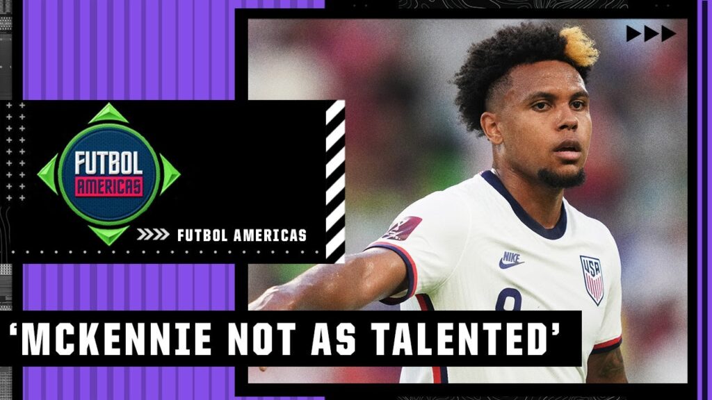 Weston McKennie is NOT AS TALENTED - Ale Moreno on McKennie-Pulisic comparison | Futbol Americas