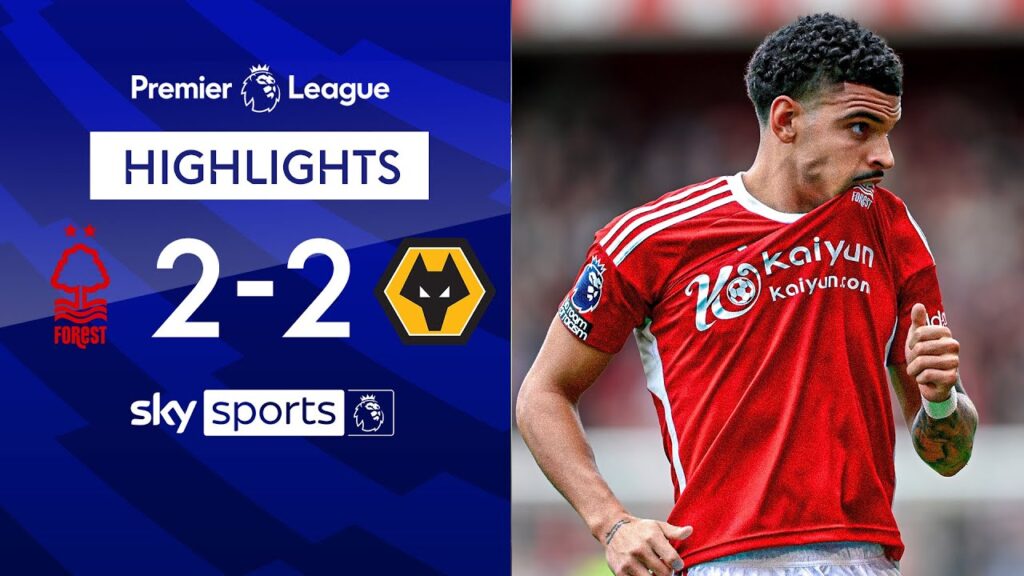 Forest earn VALUABLE point at home! 🤝 | Nottingham Forest 2-2 Wolves | Premier League Highlights