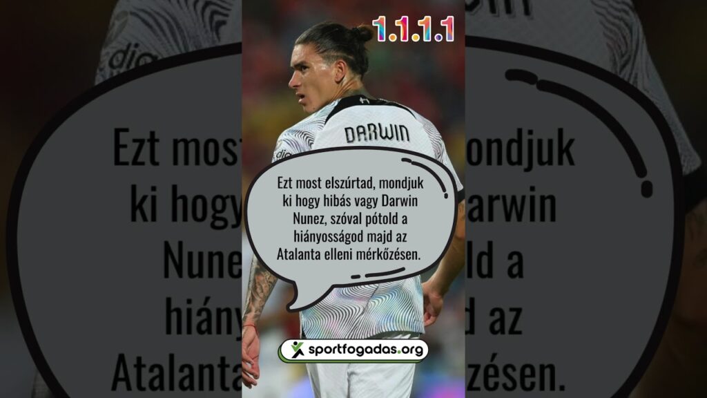 Liverpool vs Atalanta: Nunez passzolj már Szoboszlainak!