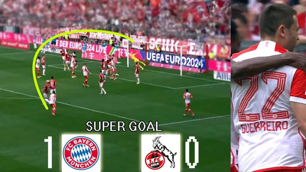 Bayern München Vs FC Köln 1-0 All Goals & Highlights Guerreiro CRAZY GOAL 🔥🤯