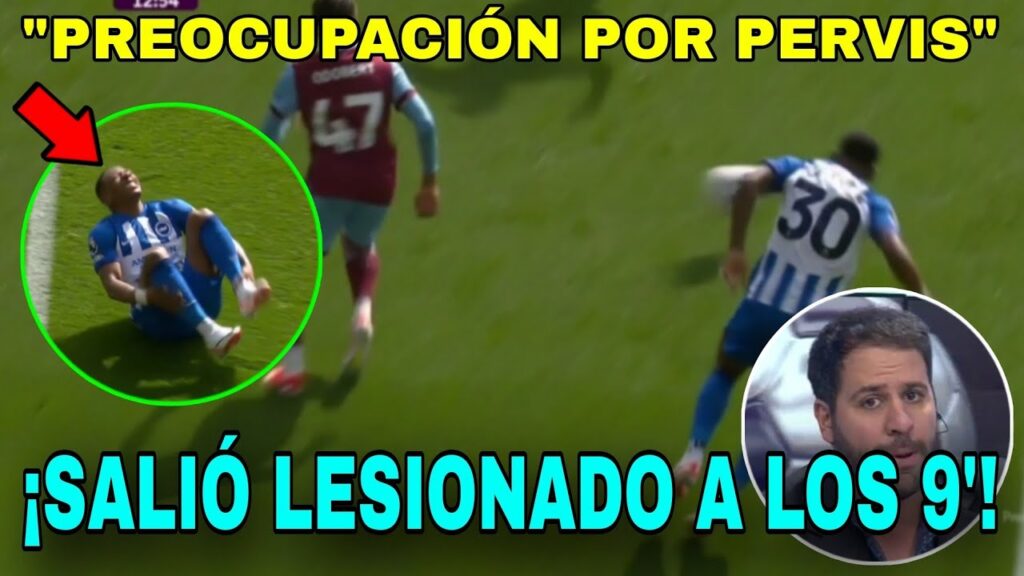 🇦🇷Prensa Argentina ¡OTRA VEZ se LESIONÓ el Ecuatoriano PERVIS ESTUPIÑÁN! | COMO ha SUFRIDO Estupiñán