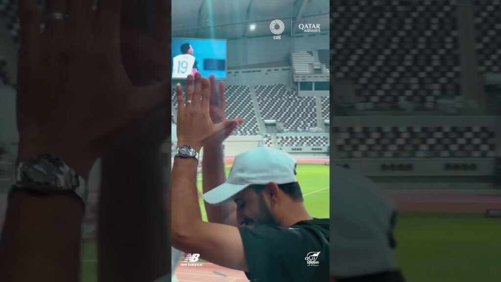‏اجواء مدرجات الزعيم في مباراة ⁧‫#السد و قطر‬⁩ ⚪️⚫️‏⁧‫#يجمعنا_الد