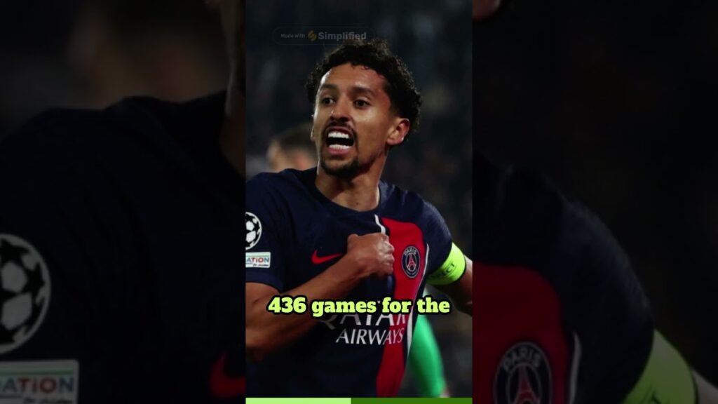 Marquinhos becomes now PSG’s 𝐚𝐥𝐥-𝐭𝐢𝐦𝐞 𝐡𝐢𝐠𝐡𝐞𝐬𝐭 𝐚𝐩𝐩𝐞𝐚𝐫𝐚𝐧𝐜𝐞 𝐡𝐨𝐥𝐝𝐞𝐫 #psg