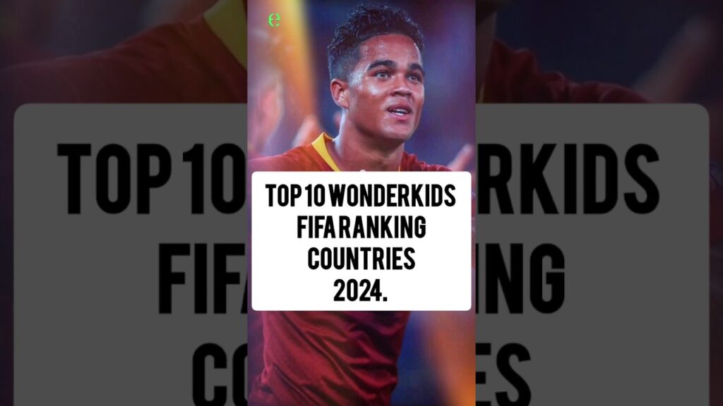 Top 10 WONDERKIDS In the world 2024 (FIFA ranking Counties) #football #soccer #shorts
