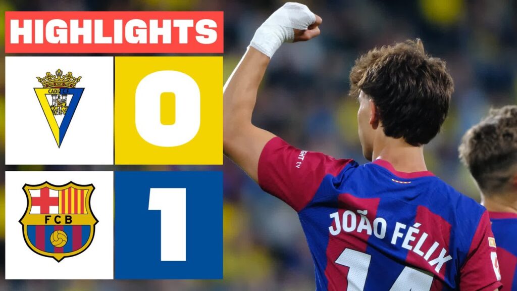 CÁDIZ CF 0 - 1 FC BARCELONA | RESUMEN LALIGA EA SPORTS