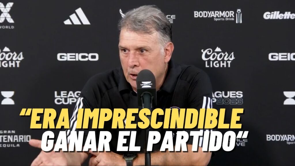 SPORTING KC 2 INTER MIAMI 3 GERARDO MARTINO Conferencia Post Partido